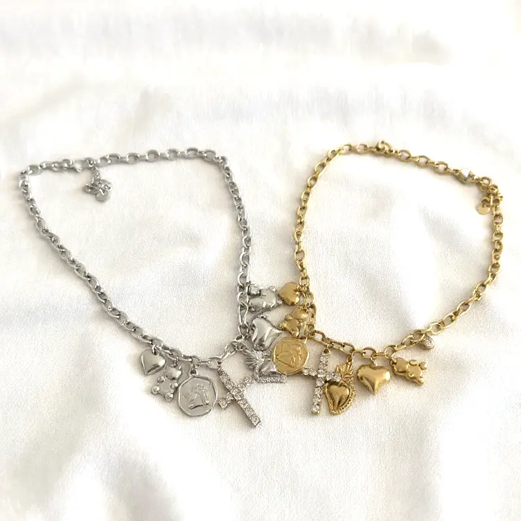 Collana Fede e Amore (Gold)