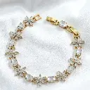 Bracciale Fiori Di Cristallo