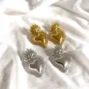 Orecchini Fiamma Sacra Big