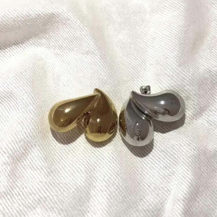 [COO7] Orecchini Goccia Smaill (Gold)