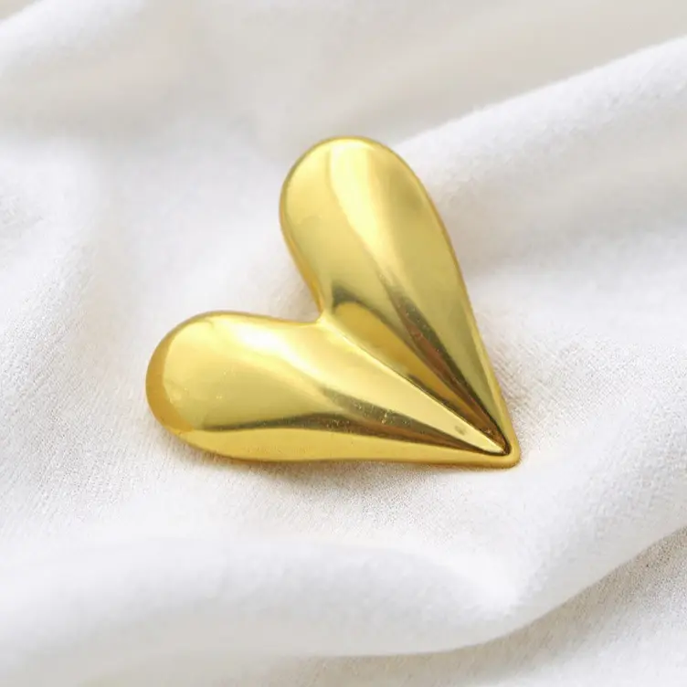 [CAO5] Anello Cuore Big (Gold)