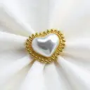 Anello Cuore Di Perla