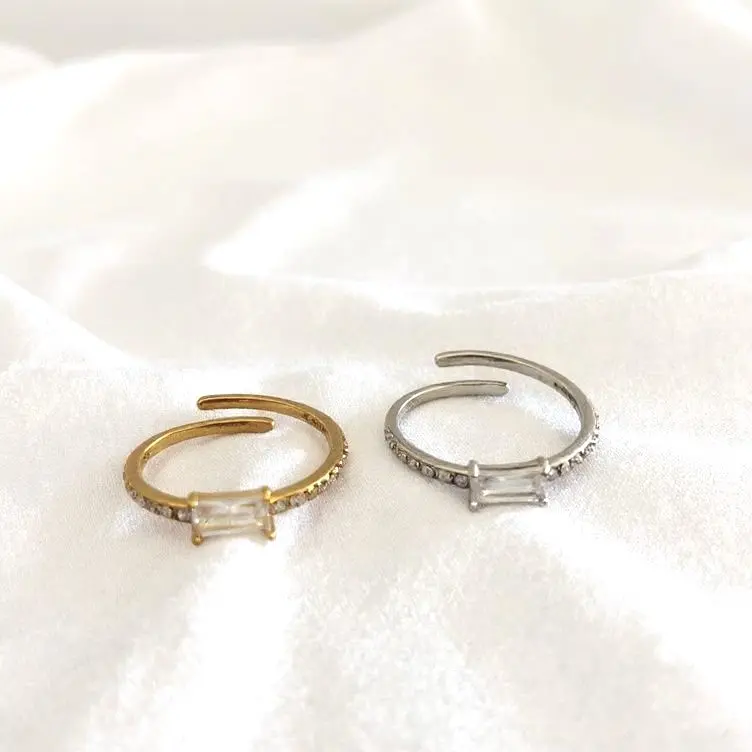 [MAO17] Anello Elegance Cristallo (Gold)