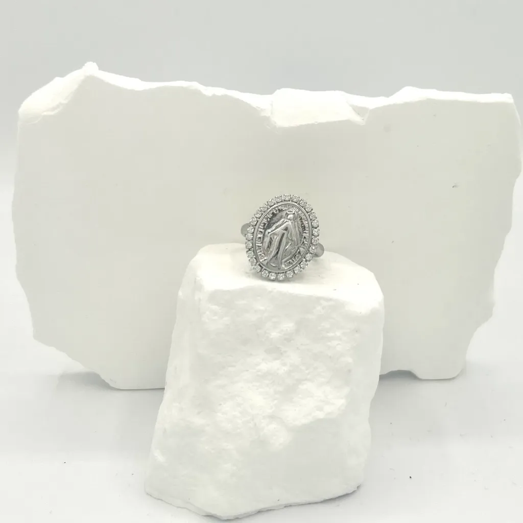 Anello Medaglia Sacra