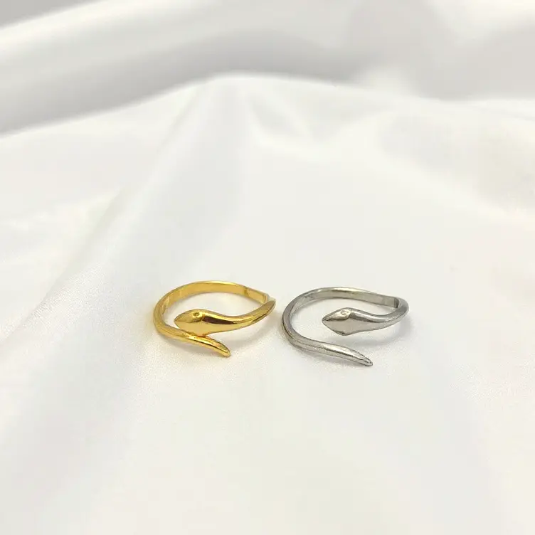 [MAO24] Anello Simple Snake (Gold)