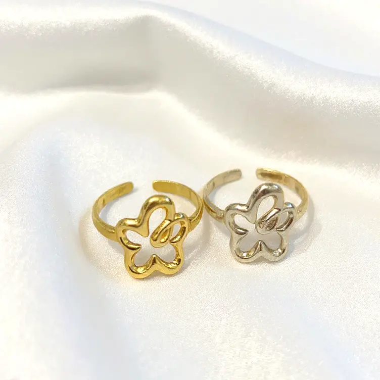 [MAO28] Anello Fiore Libero (Gold)