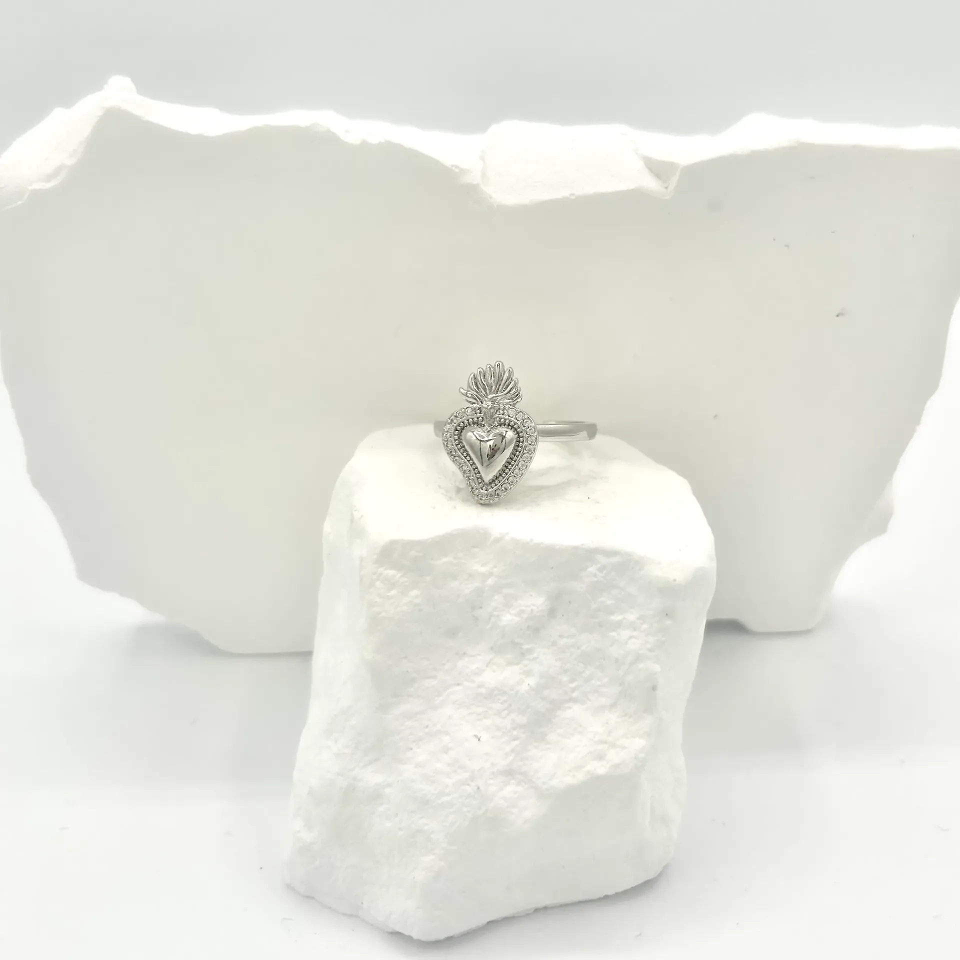 Anello Cuore Sacro Basic