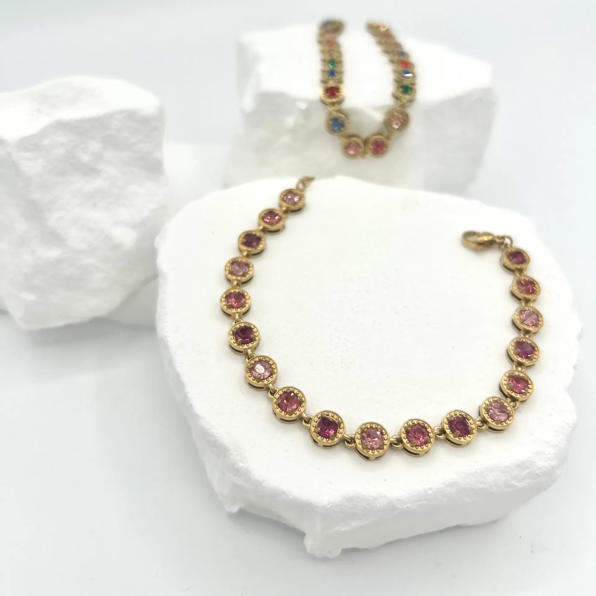 Bracciale Vanity (Gold, Rosa)