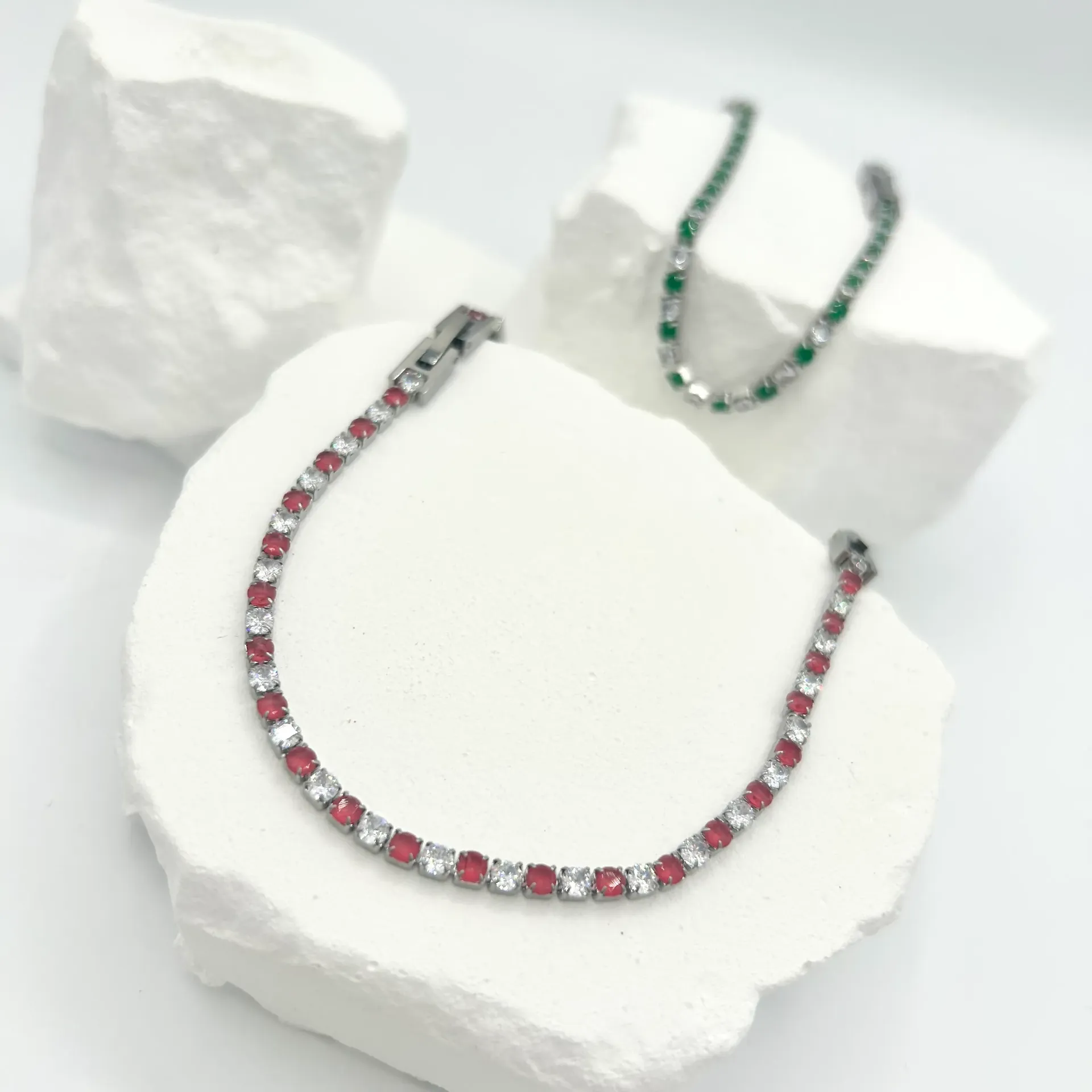 Bracciale Tennis Bi-Color