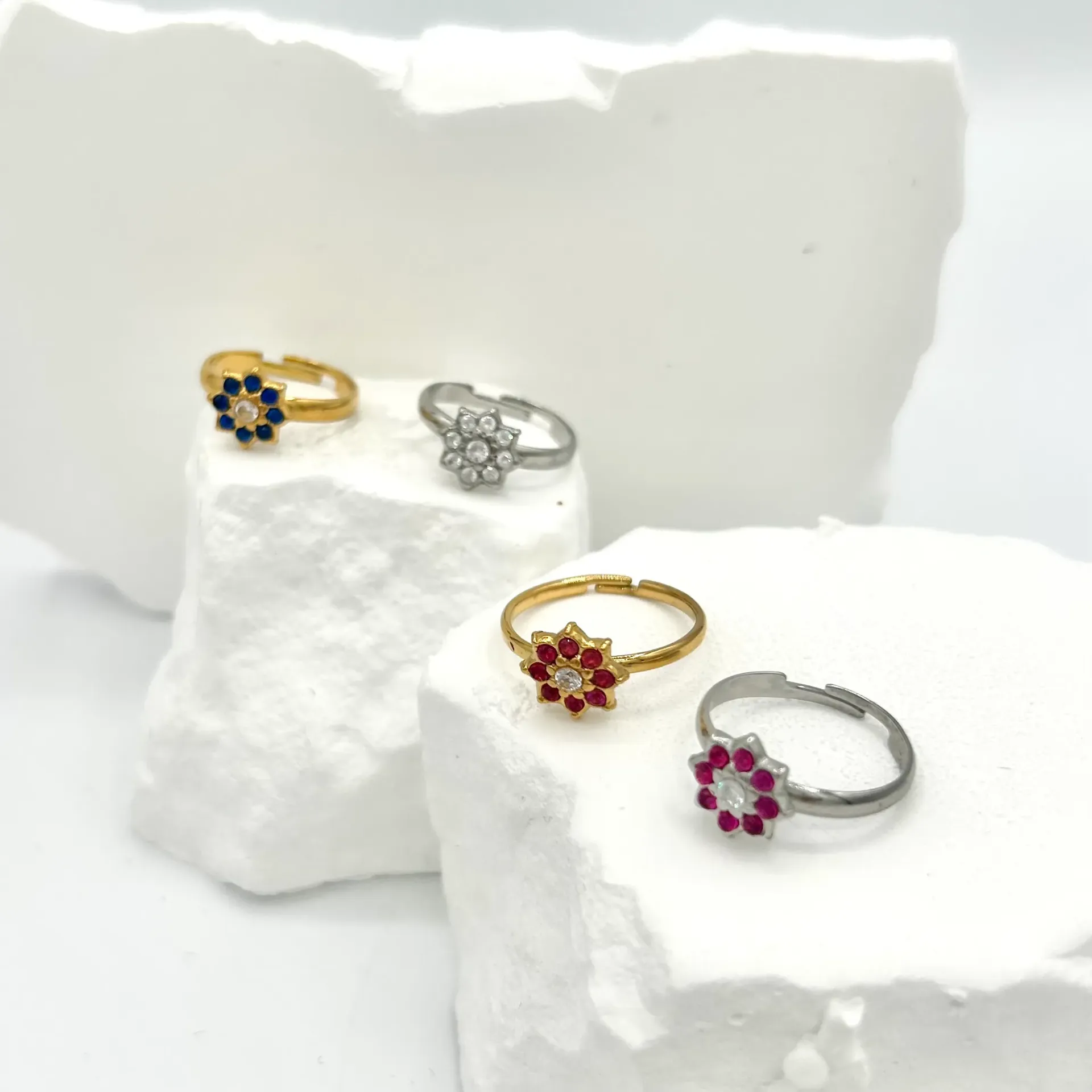 Anello Fiore Di Luce